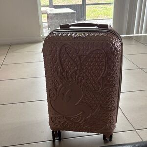 FUL Disney Minnie Mouse Embossed 20in Carry-On Luggage - Pink
